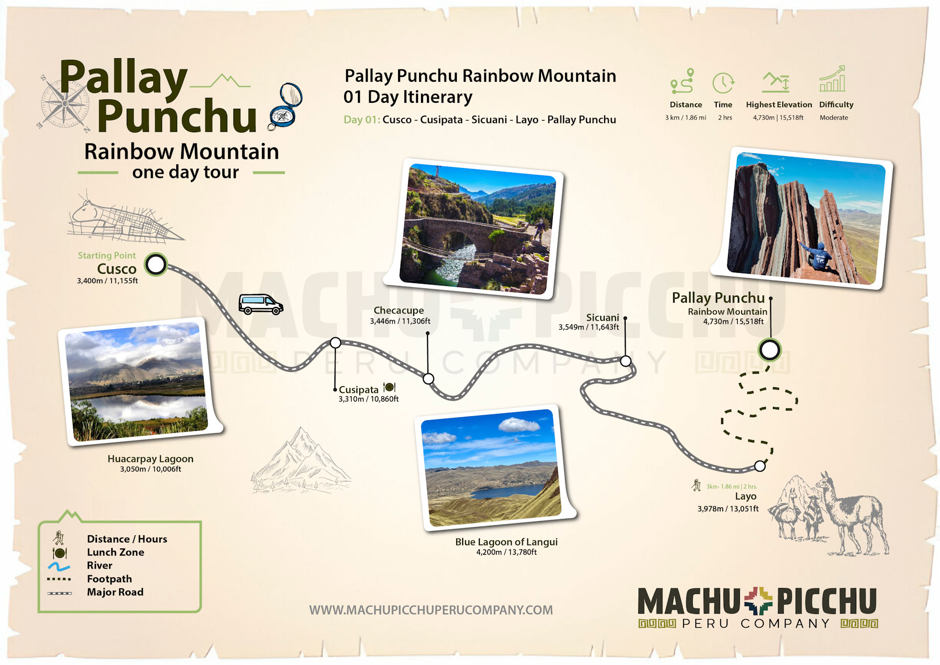 Pallay Punchu Trek del Apu T’acllo. One of the most beautiful and impressive in the andes range. Its beauty is unique, as a rainbow on earth, local people call this place “the rainbow range”.